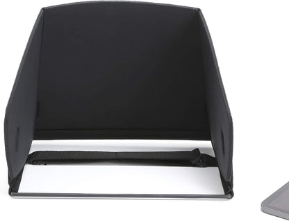 Collapsible Molded iPad Pro 11" Sun Shade and Privacy Hood - Compatible With iPad 11 Inch - Case Travel Cover - Sun Shield Protector Monitor Hood - MADE IN USA