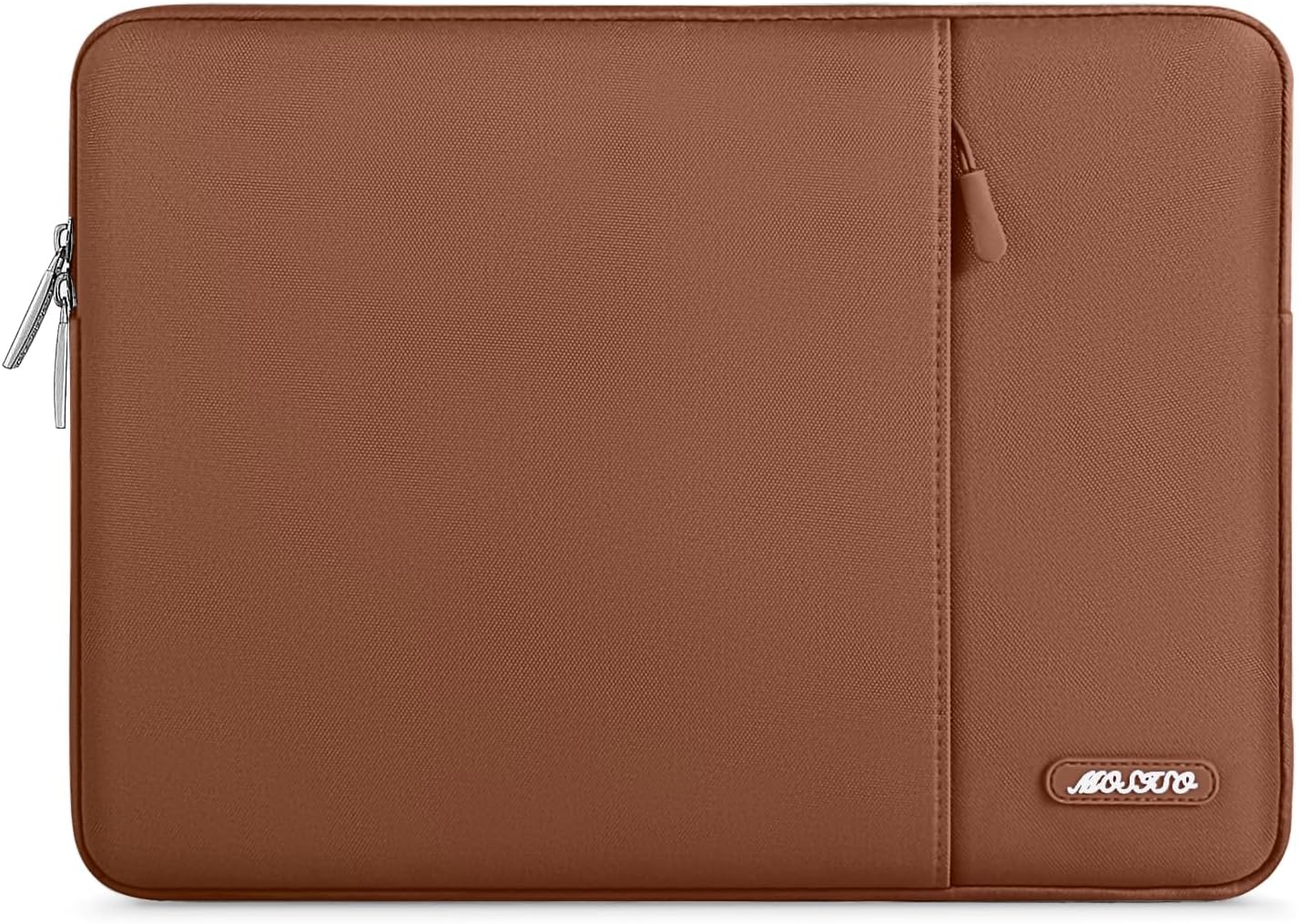 MOSISO Laptop Case 13.3 inch, 13-13.3 inch Laptop Sleeve Compatible with MacBook Air/Pro 13/Pro 14 M5 M4 M3 M2 M1, HP Dell ASUS Lenovo,Polyester Vertical Computer Sleeve Bag with Pocket, Antique Green - Colors A