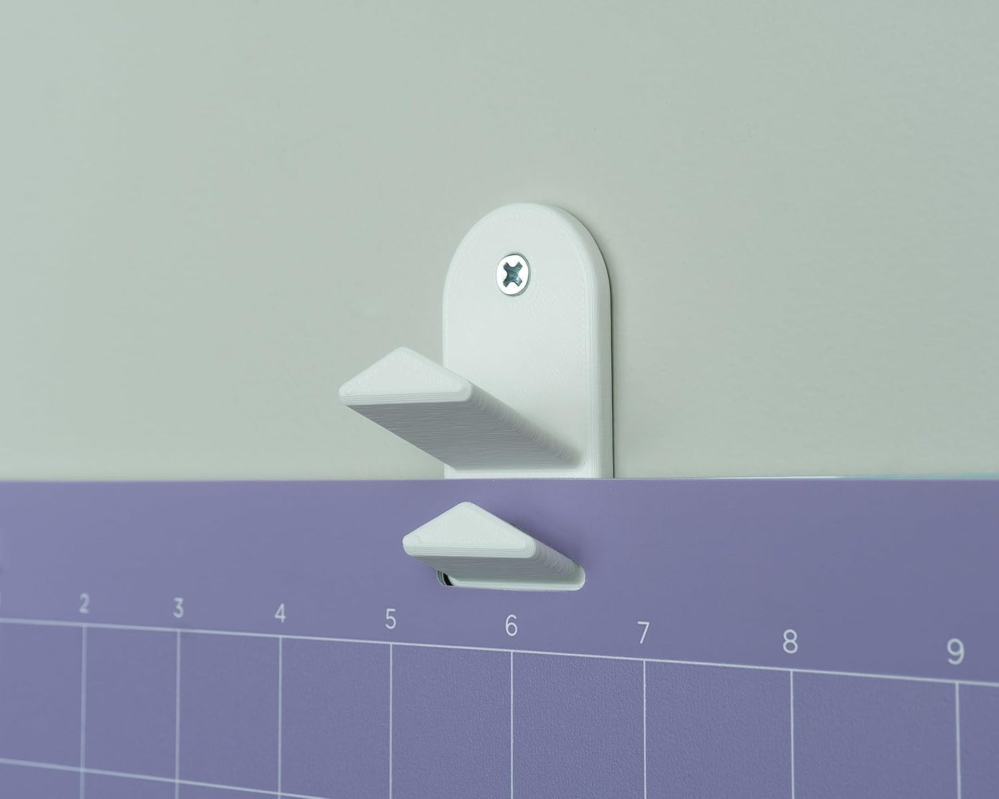 matterform 3 Pack Cutting Mat Hangers with Double Hooks (6 Hook Equivalent), Storage Holders Compatible with Cricut Explore One/Air/Air 2/Maker Cut Mats, Accessories for Cricut