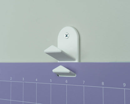 matterform 3 Pack Cutting Mat Hangers with Double Hooks (6 Hook Equivalent), Storage Holders Compatible with Cricut Explore One/Air/Air 2/Maker Cut Mats, Accessories for Cricut