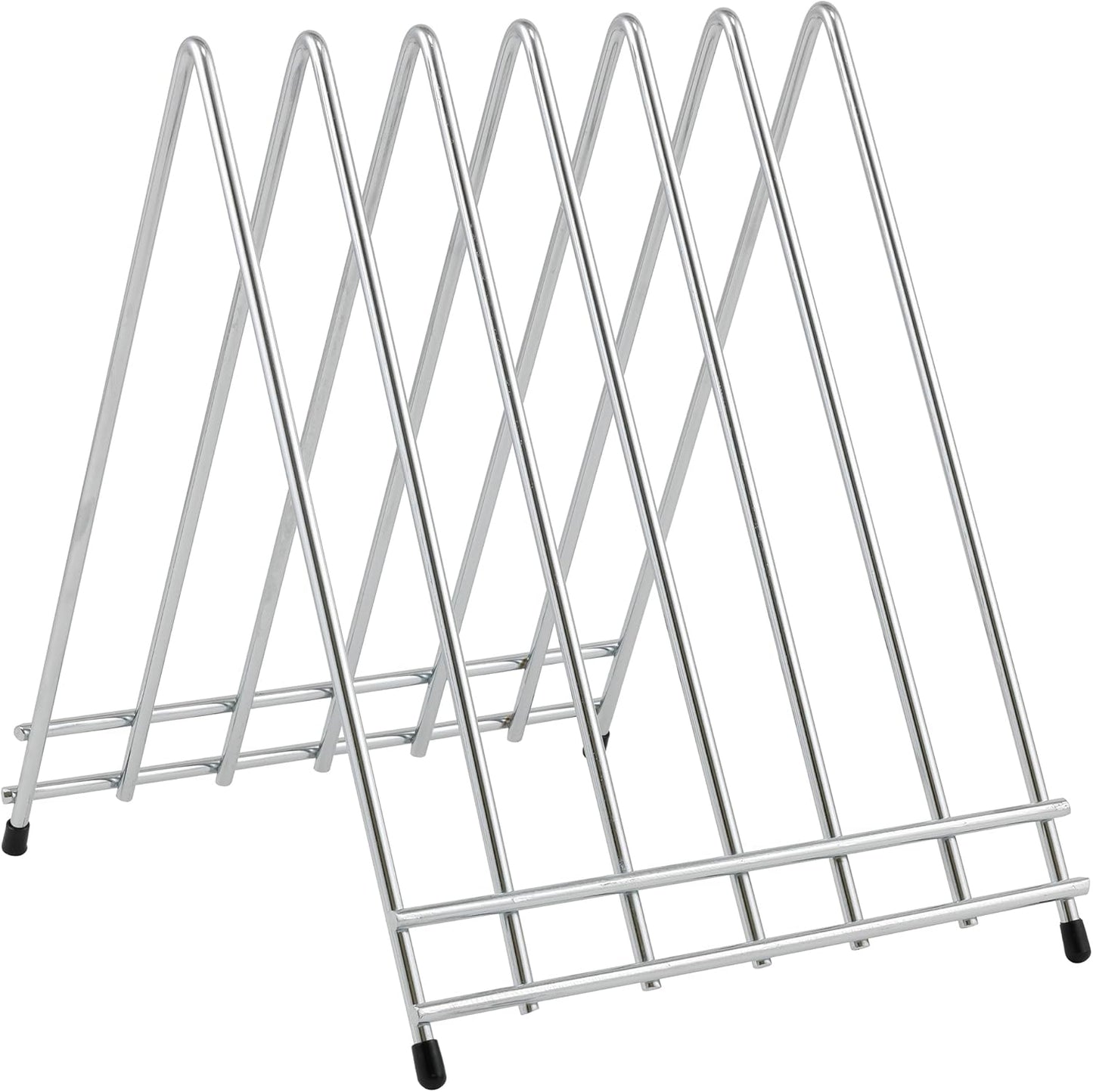 Winco 6-Slot Cutting Board Rack, Vinyl Coated Medium