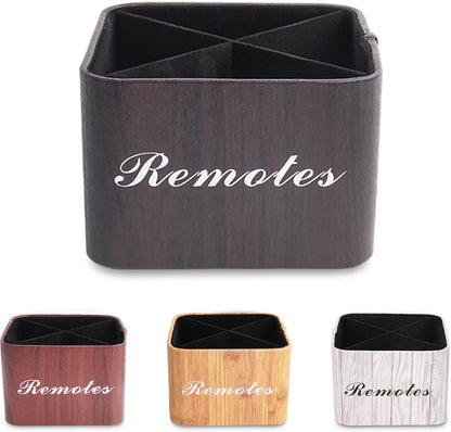 Round Leather Art Supply Organizer,Remote Control Holder,360 Degree Rotating,Multi-Functional Pencil Holder,4 Compartments Desktop Stationary Organizer(1-Fractal Flower) | Round - Colors C