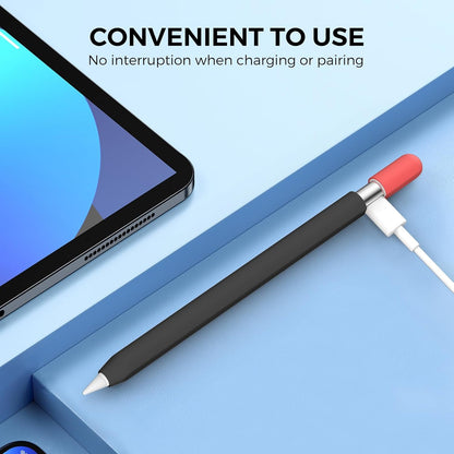 AhaStyle Silicone Case for Apple Pencil (USB-C) 2023 Ultra Thin Proteative Cover Skin Apple Pencil Sleeve Anti-Slip Grip Compatible with Apple Pencil USB C (Lavender)