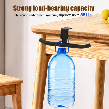 Desk Hook for Bag, Adjustable Backpack Hanger for Desk Under Desk Backpack Holder Bags Hanger for Table, Classroom, Office