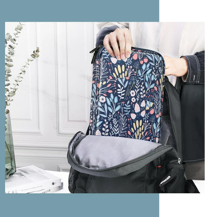 TiMOVO 9-11" Tablet Sleeve Bag for iPad 11-inch A16 2025, iPad 10.9"/10.2"| Air 11 Inch/5th/4th Gen. 10.9", Galaxy Tab A9+/A11Plus 11", Protective Bag with Pocket, Black