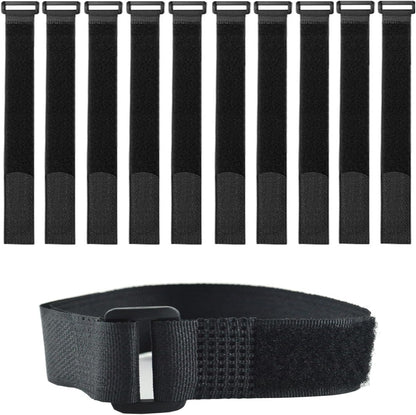 20 Pack (12 x 1 Inch) Reusable Fastening Cable Straps,Adjustable Multi-Purpose Hook and Loop Straps Nylon Cable Ties for Wire Cable Management Home Office Garage Outdoor Organization
