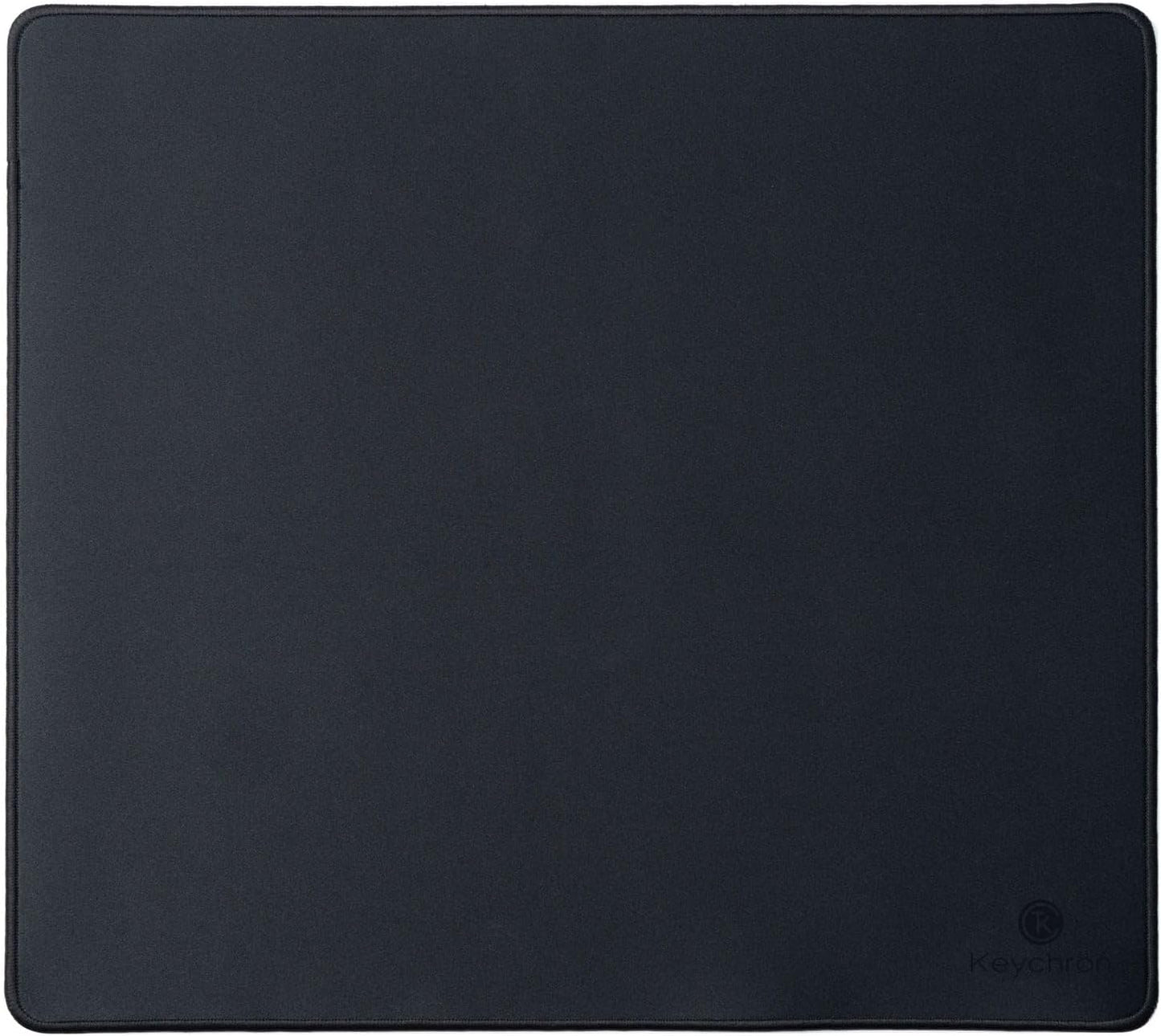 Keychron XL Gaming Mouse Pad Desk Mat, 35.4" × 15.7", Soft Micro-Weave Surface, Non-Slip Rubber Base, Anti-Fray Stitched Edges, Extended Large Mousepad for Gaming & Office – Black