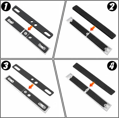 4 PCS Keyboard Spacebar Foam Space Bar Foam Silencer Pad EVA Foams Pad for 6.25u Mechanical Keyboards (2mm, 3mm)