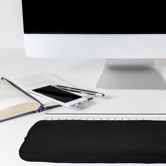 kwmobile Neoprene Case Compatible with iClever BK10 Wireless - Case for Keyboard Soft Travel Sleeve - Black