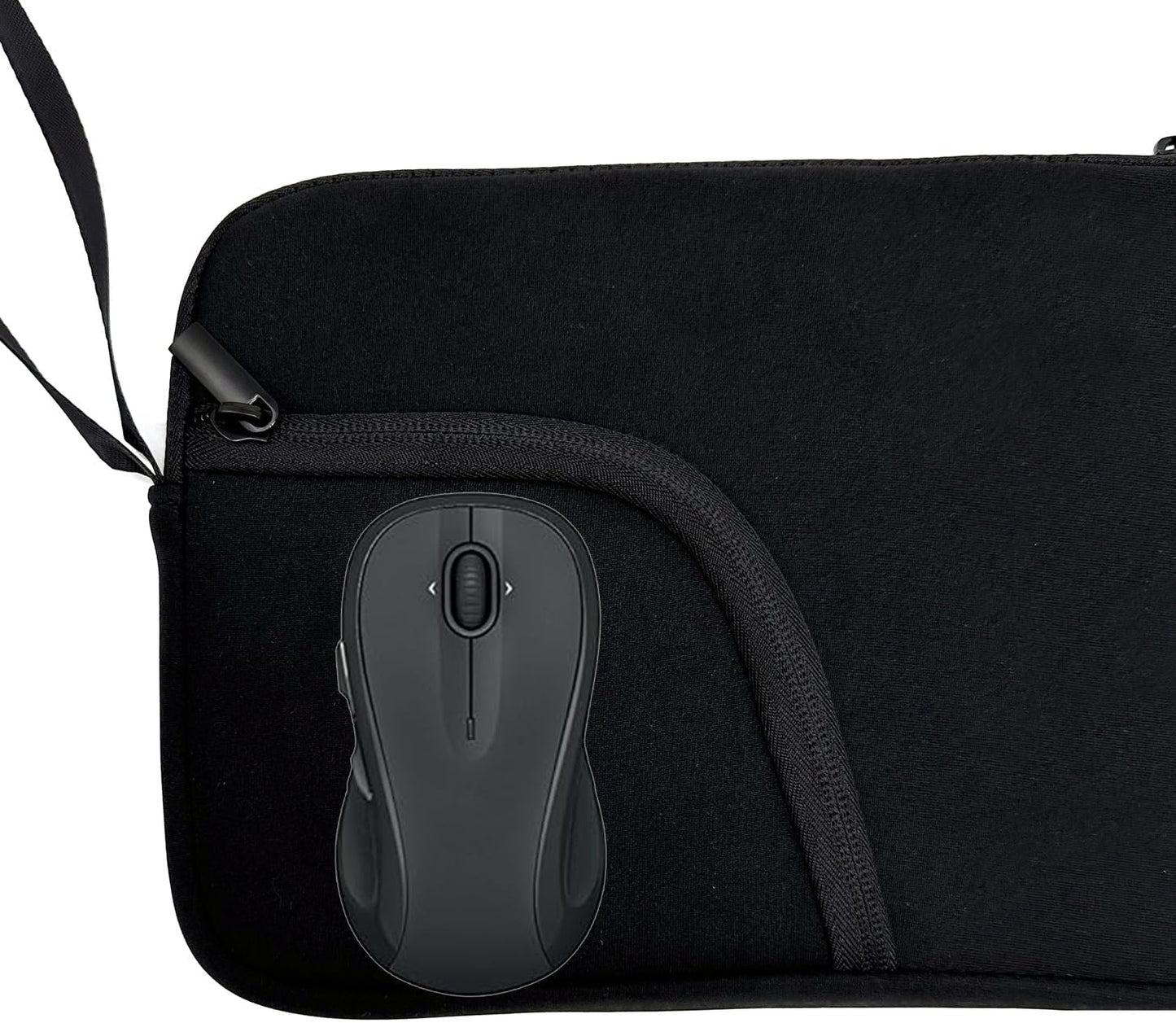 Wanty Neoprene Carry Case Sleeve Bag with Zipper Compatible with MX Keys Advanced Wireless Illuminated Keyboard/Craft Illuminated Wireless Keyboard