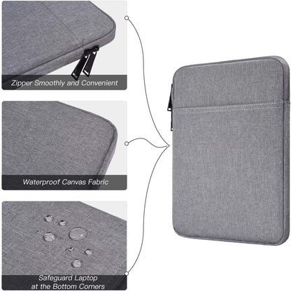 Tablet Sleeve for 2026 iPad A16, 11 inch iPad Air M4 M3 M2, Pro M5, Amazon Fire Max 11 Tablet/Kindle Fire HD 10/10 Plus, Galaxy Tab A9+ Plus Bag, Black