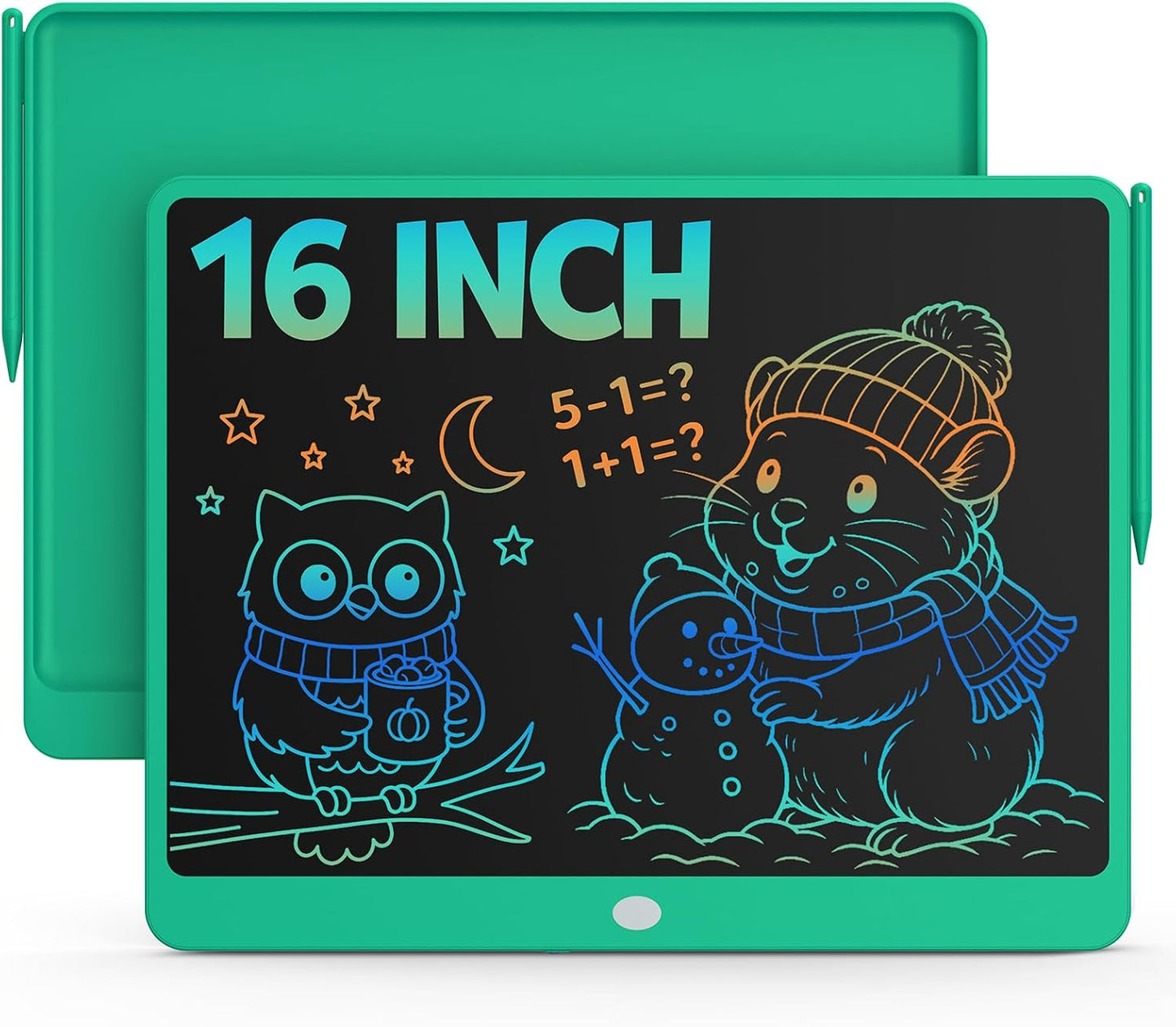 Bravokids 12 Inch LCD Writing Tablet for 3 Year Olds - Electronic Drawing Pad and Doodle Board as Educational Birthday Gifts for Girls and Boys (Pink)