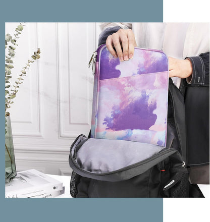 TiMOVO 9-11" Tablet Sleeve Bag for iPad 11-inch A16 2025, iPad 10.9"/10.2"| Air 11 Inch/5th/4th Gen. 10.9", Galaxy Tab A9+/A11Plus 11", Protective Bag with Pocket, Black