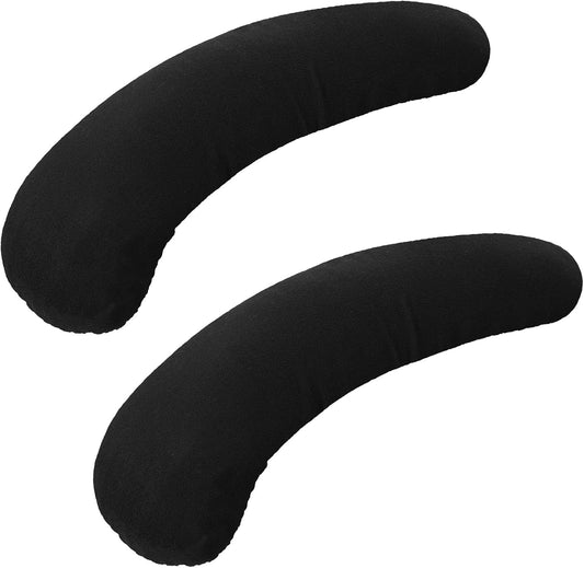 2PCS Office Chair Arm Covers Removable Office Chair Armrest Covers Protectors Arm Rest Cover for Computer Gaming Chairs Arms Pads, 30 X 8cm/11.81 X 3.15in