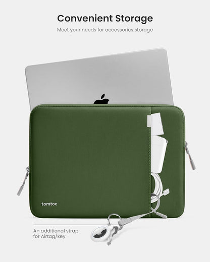 tomtoc 360° Protective Tablet Sleeve for 2026 iPad Air 11-inch (M4/M3/M2), iPad Pro 11-inch (M5/M4/4th/3rd/2nd/1st Gen) with Magic Keyboard/Smart Keyboard Folio, 11" iPad Water-Resistant Tablet Case
