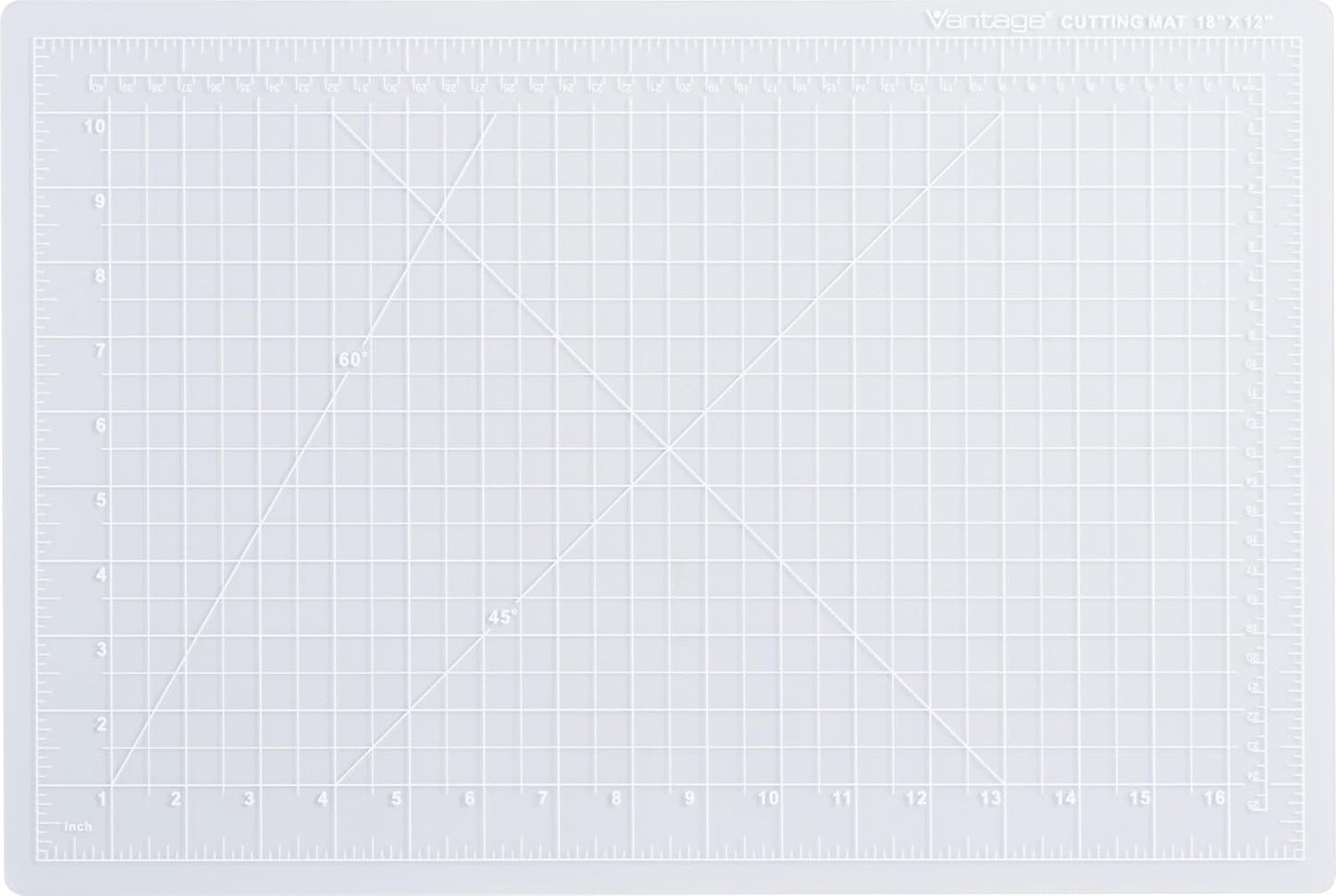 Dahle Vantage 10670 Premium Self-Healing Cutting Mat, 9"x12", 1/2" Grid, 5 Layers for Max Healing, Perfect for Crafts & Sewing, Black