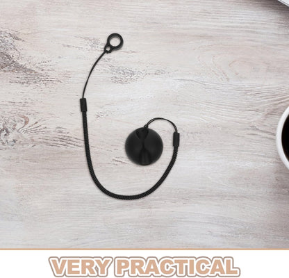 Stylus Fixing Rope with Silicone Holder 2 Pack Elastic Pen Lanyard for Tablet Desk Clipboard Office Use