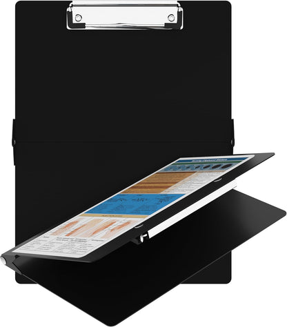 Nursing Clipboard with Nursing and Medical Edition Cheat Sheets Nursing School Essentials - Aluminum Foldable Nurse Clip Boards Essential Accessory for Efficient Patient Care (Mint)