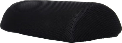 Mind Reader Air-Cloud Memory Foam Under Desk Footrest, Ergonomic Support for Back, Hip, Legs, Knees & Feet, Adjustable Height, Memory Foam, Black