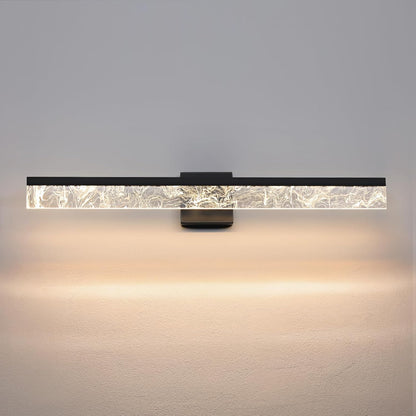 AIJIASI 39-Inch Brushed Gold Vanity Light Fixture, 28W Dimmable LED Modern Light Bar for Bathroom Mirror, Restroom, Bedroom (3000K)