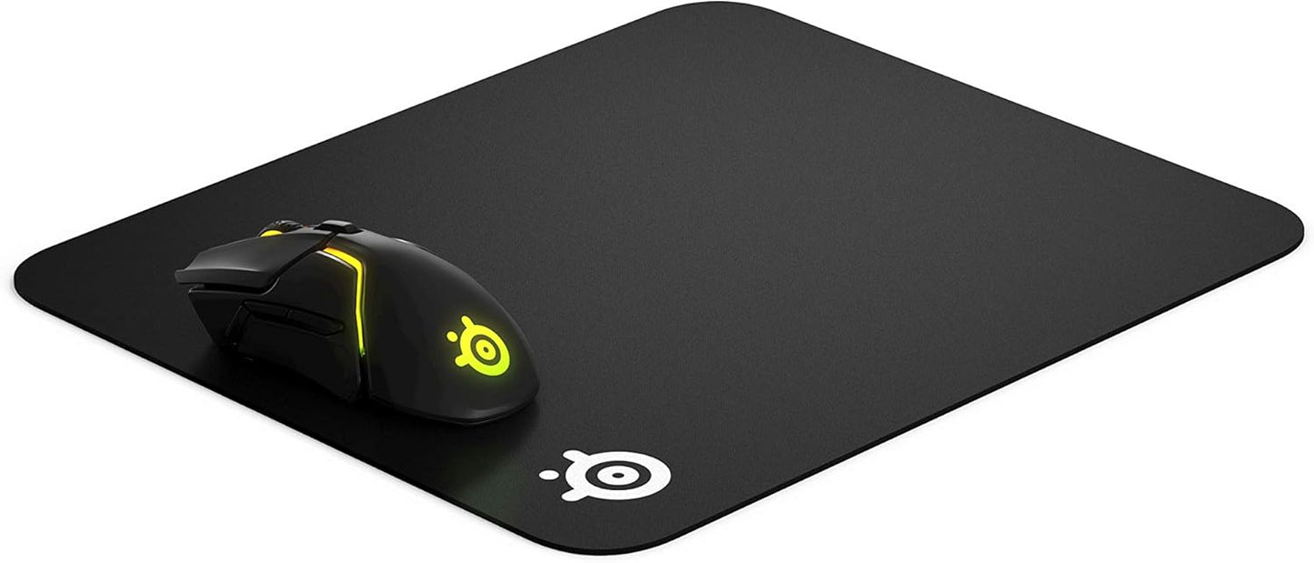 SteelSeries QcK Gaming Mouse Pad - XXL Cloth - Peak Tracking and Stability - Esports Mousepad - Never-Slip - Full Desk Coverage