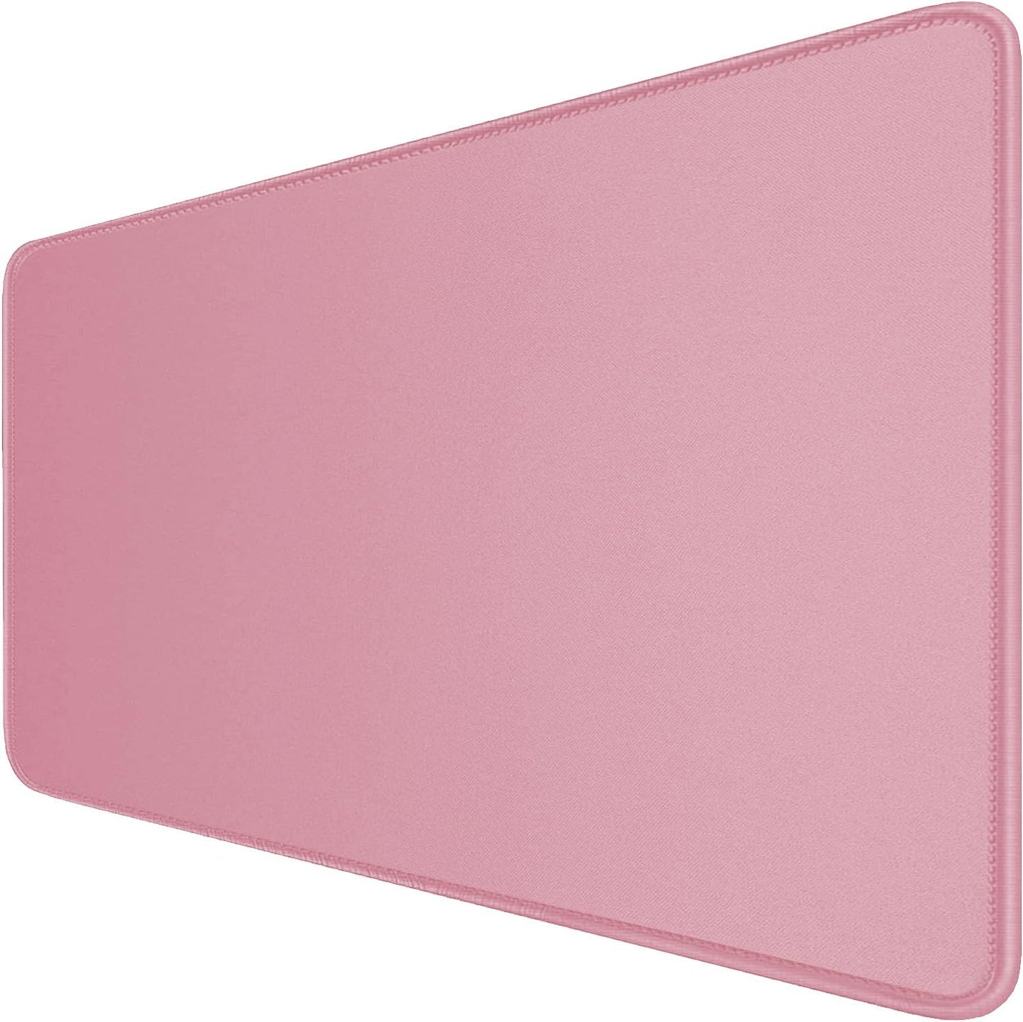 Large Extended Gaming Mouse Pad with Stitched Edges, (31.5X15.7In) Durable Non-Slip Natural Rubber Base, Waterproof Computer Keyboard Pad Mat for Esports Pros/Gamer/Desktop/Office/Home-Black