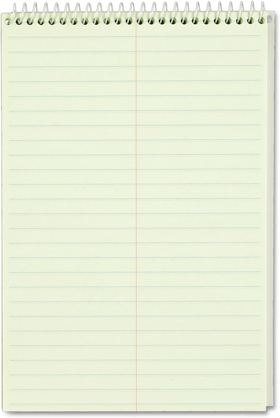 TOPS Steno Pads 4 Pack, 6" x 9" Spiral Steno Notebooks, Gregg Rule for lists, 80 Sheets Each, White Paper, Assorted Covers, Take Notes for School, College, Work, Office (80220)