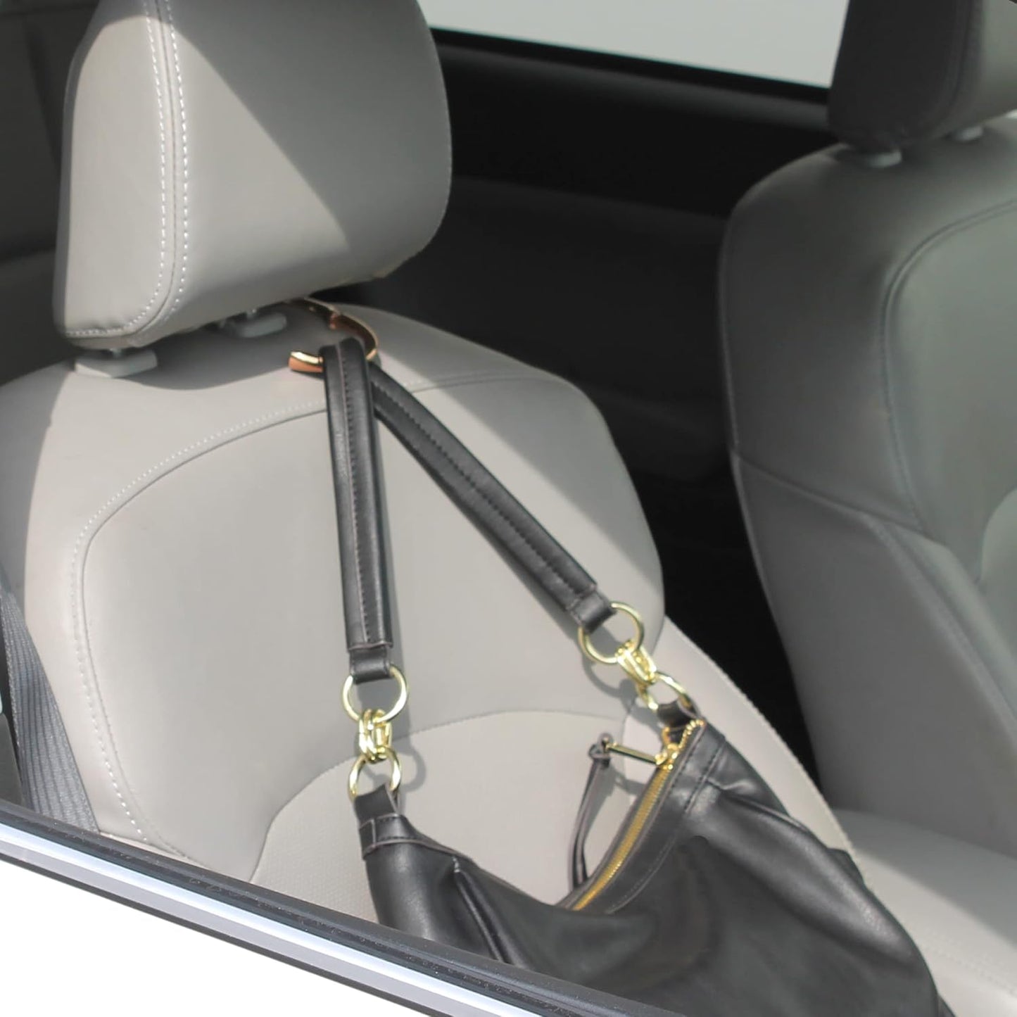 Clipa Bag Hanger - The Ring that Opens Into a Hook, Closes Automatically | Hangs Almost Anywhere in Just 1/2" of Space | Holds 33 lbs | 9 Styles | 3 yr Warranty