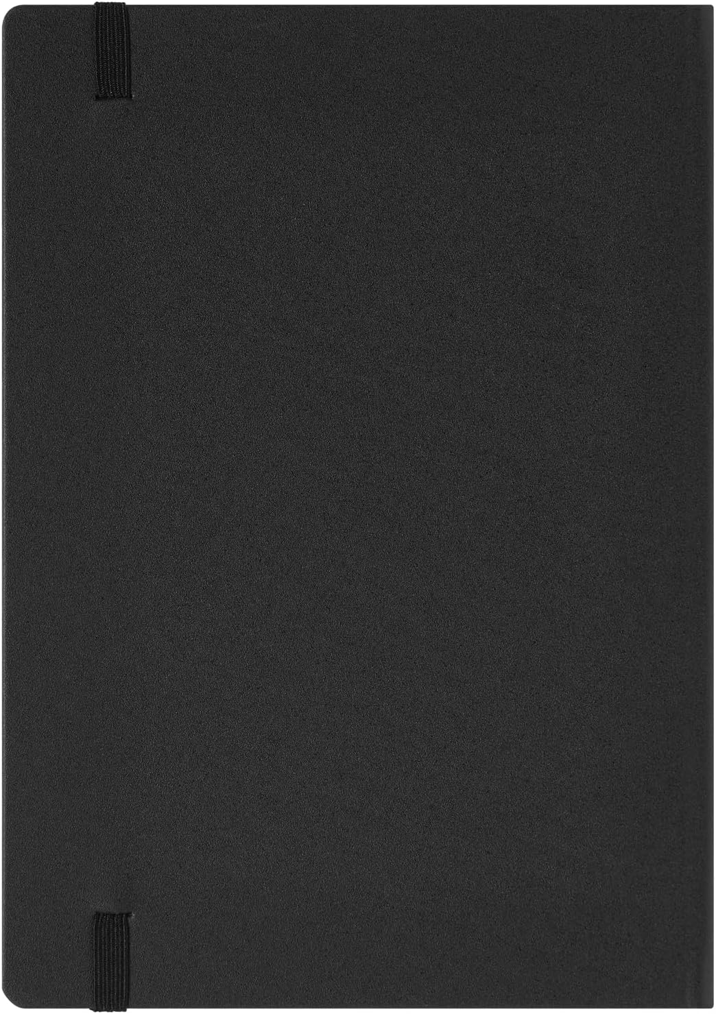 Maruman Mnemosyne Lined Notebook- Vertical A5, 5.83" x 8.27", 70 Sheets / 140 Pages, 7mm College Ruled With Center Line Journal, Perforated Pages & Wire-Bound to Lay Flat, Black, Made in Japan - Colors A