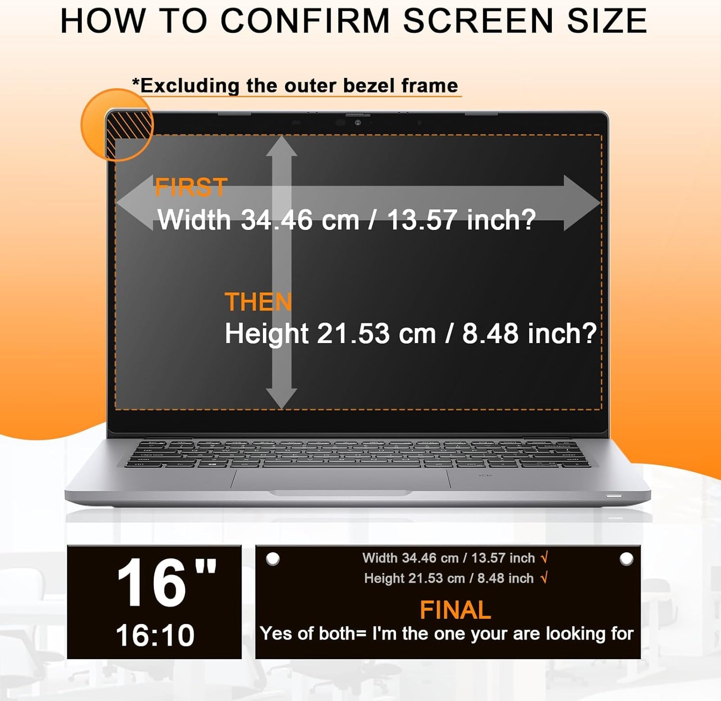 Mamol 34 Inch Curved Computer Privacy Screen Filter for 21:9 Aspect Ratio Widescreen Monitor - Anti Glare Blue Light Filter, Removable Computer Monitor Privacy Shield, Anti-Scratch Screen Protector