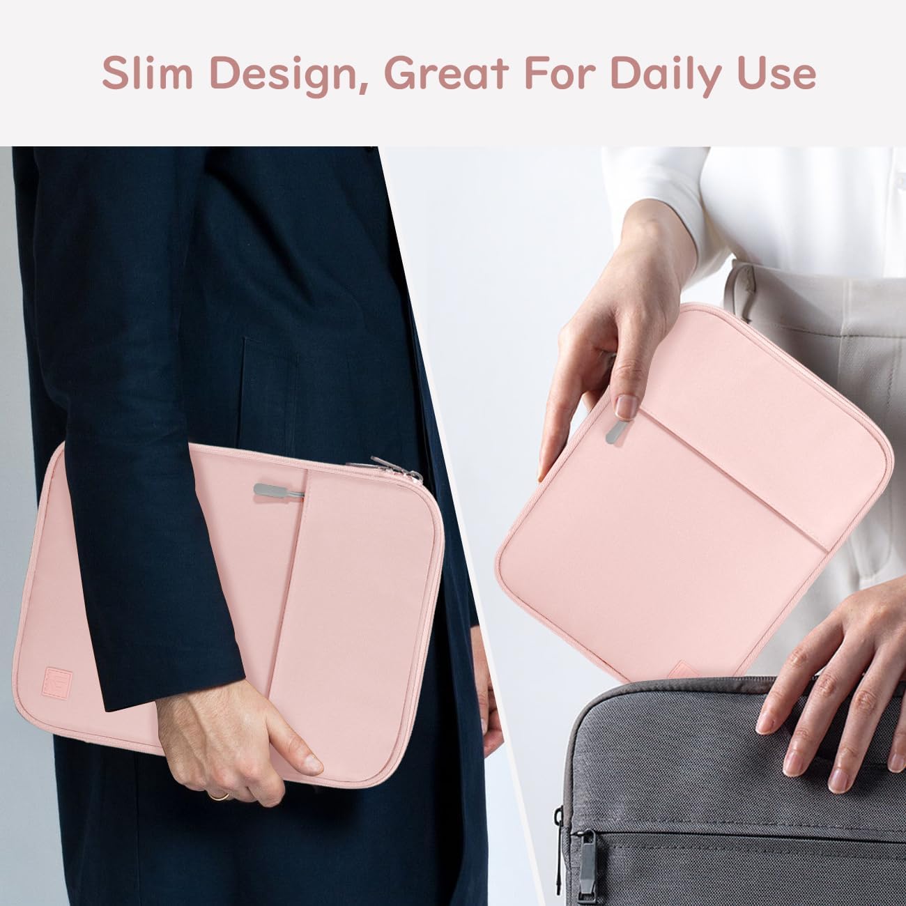 Dadanism 9-11 Inch Tablet Sleeve Padded Carrying Case for iPad (A16) 11th Gen 11", iPad 10th Gen 10.9", iPad Air M4/Pro M5 11", iPad Air 5/4, iPad 9/8/7th Gen, Galaxy Tab A11+ Plus 11", Blue