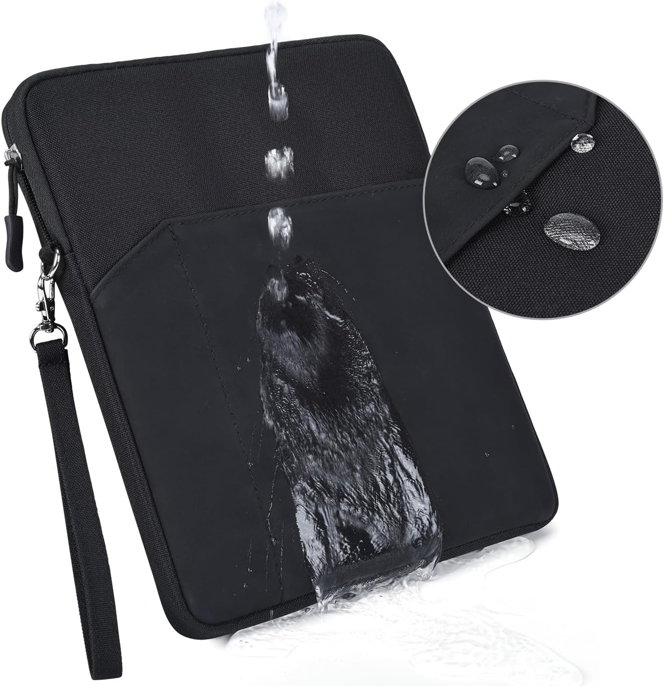 CAAORDKSO 9-11 Inch Tablet Sleeve Case, Tablet Bag Carrying Travel Pouch for iPad 11-inch A16 2025, 11 inch iPad Air M3 M2 / Pro M4, 10.2 10.9" iPad, Galaxy Tab S8/S9 11"/ Galaxy Tab A9+ Bag, Purple