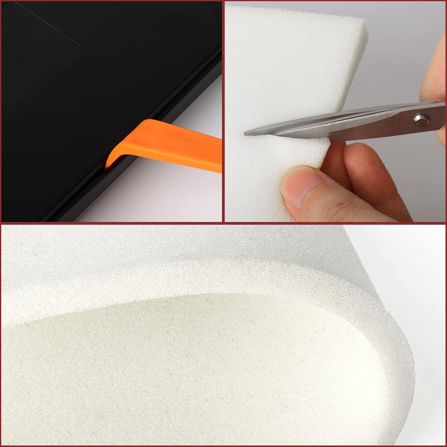 Sound Dampening Foam for Mechanical Keyboard Bottom, Made of YM40-Sponge (10mm Thick)