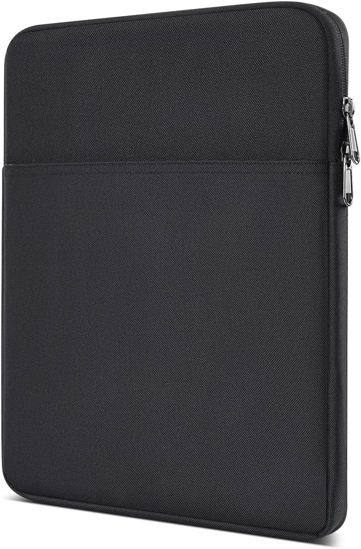 Tablet Sleeve for 2026 iPad A16, 11 inch iPad Air M4 M3 M2, Pro M5, Amazon Fire Max 11 Tablet/Kindle Fire HD 10/10 Plus, Galaxy Tab A9+ Plus Bag, Black