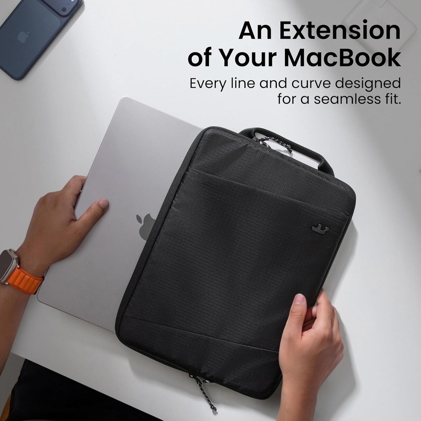 tomtoc Slim & 360° Protective Tablet Sleeve for 11-inch iPad Air & iPad Pro M5/M4/M3, iPad 2025 A16, Water-Resistant Case with CornerArmor