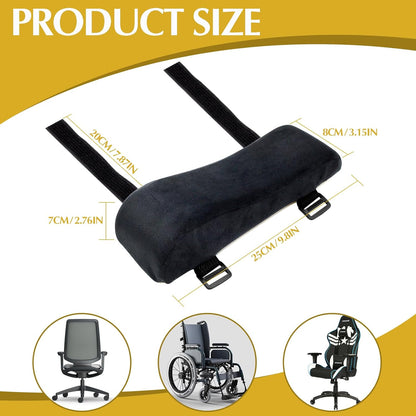 Ysks'hf Office Chair arm Pads,Ergonomic Chair Cushion Help Your arm Rest,Office Chair armrest Cover is Suitable for Computer Chair armrest Pads, Wheelchair armrest Pads(2pcs)