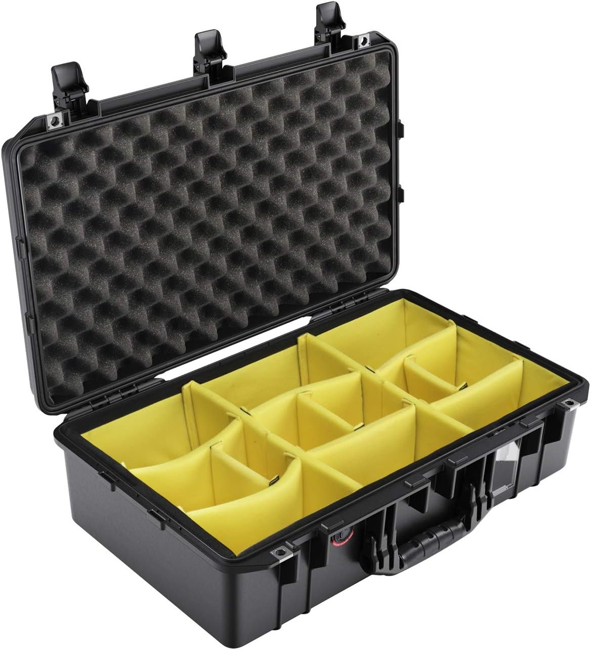 Pelican Electronic Organizer Travel Case - Portable Storage Bag with Multiple Storage Mesh Pockets for Cables, Chargers, Power Bank, AirPods - Black