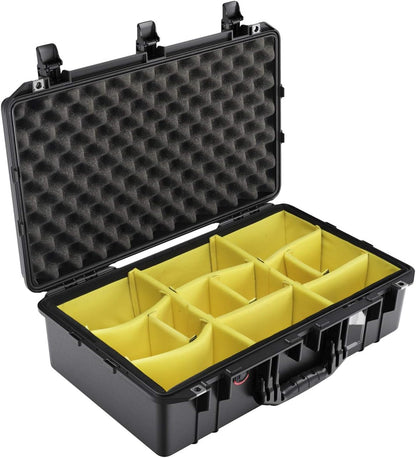 Pelican Electronic Organizer Travel Case - Portable Storage Bag with Multiple Storage Mesh Pockets for Cables, Chargers, Power Bank, AirPods - Black