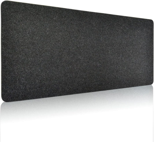 DAWNTREES Large Felt Desk Mat, 40''x16'' Full Keyboard and Mouse Pad for Office and Home, Computer Desk Mat for Desktop, Non-Slip Felt Desk Pad Protector