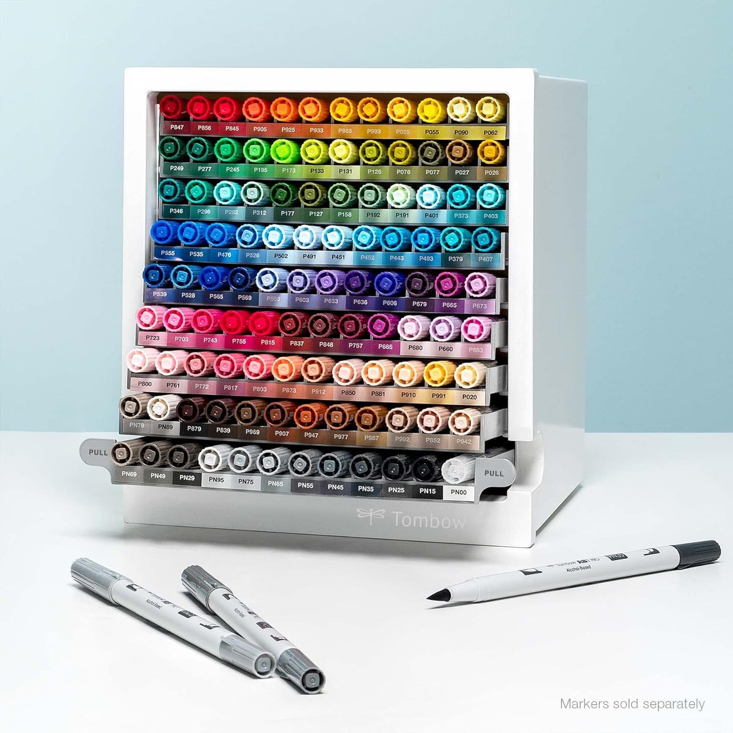 Tombow 56840 Marker Desktop Organizer , White