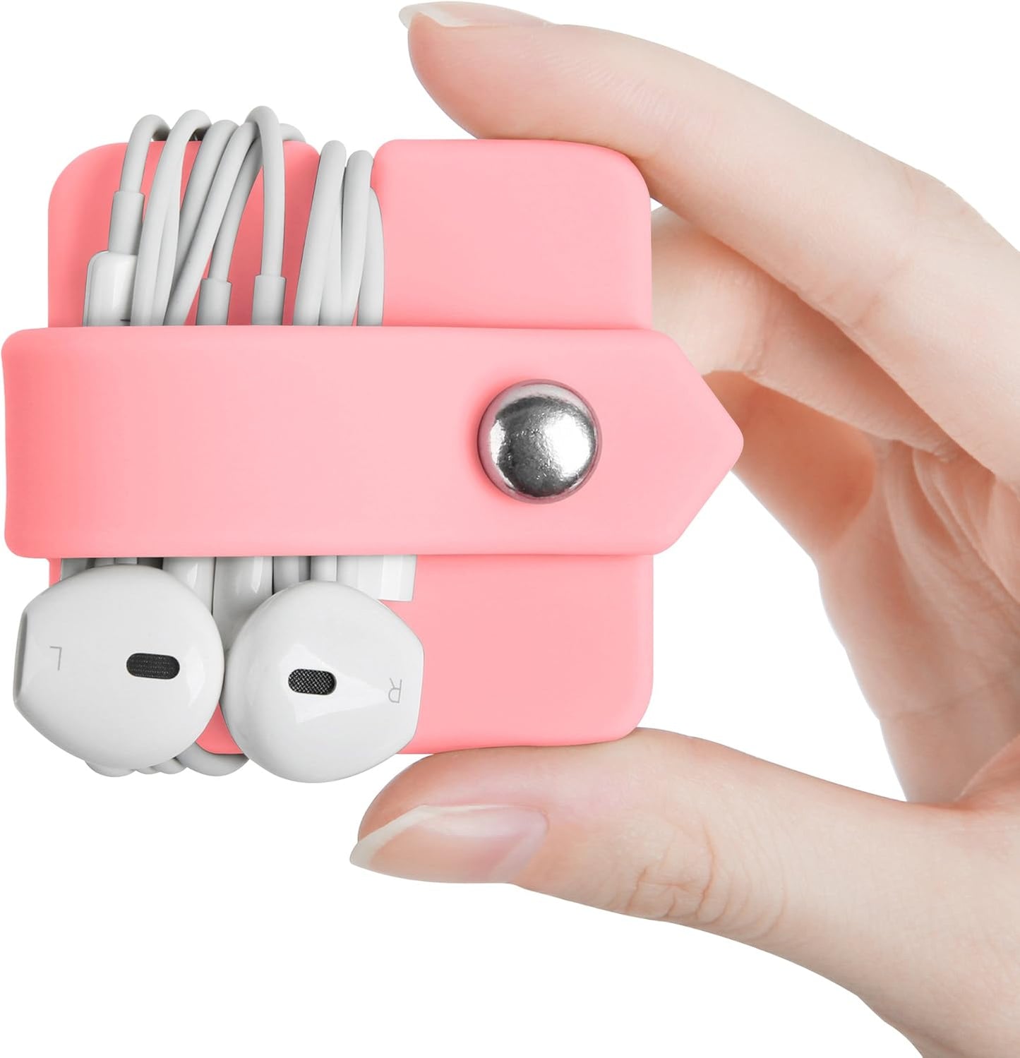 Headphone Case Cord Organizer Earbuds Holder Earphones Case Wrap Winder Headset Keeper Cord Manager Cable Organizer Black | Cord Organizer