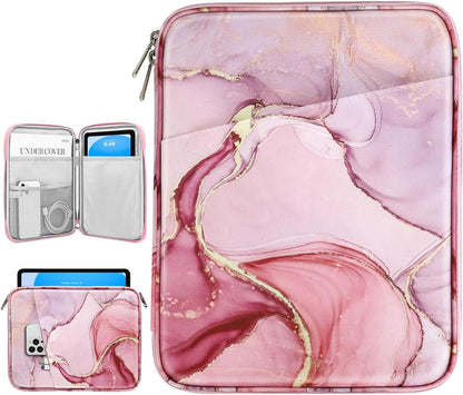 Dadanism 9-11" Tablet Sleeve Bag Carrying Case for iPad (A16) 11th Gen 11", iPad 10th Gen 10.9" Air 5/4, iPad Air M4/Pro 11", iPad 9/8/7th, Galaxy Tab A11+ Plus 11", Remarkable 2 10.3", Black