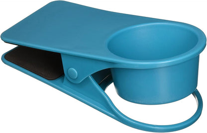 Drink Cup Holder Clip Home Office Table Desk Side Huge Clip Water Drink Beverage Soda Coffee Mug Holder Cup Saucer Clip Design