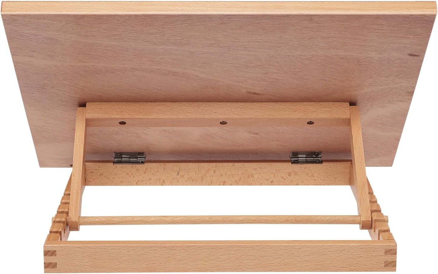 SoHo Urban Artist Extra Large 19.75" x 29.5" Adjustable Portable Drawing Board Stand Easel, 5 Positions, Natural Beechwood Finish