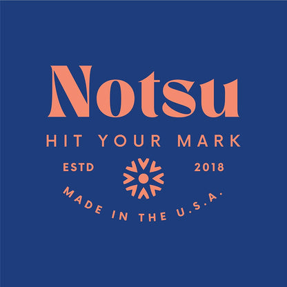Notsu Weekly Habit Tracker Notepad | Goals Planner Pad and Self Care To Do List | 50 Tear Off Pages, 8.5” x 5.5”
