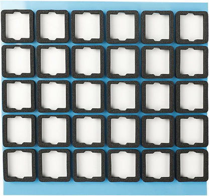 120PCS Keyboard Switches Sound Dampeners Sheet Shaft Silencers Foam Pads for Mechanical Keyboard Switches Circuit Board