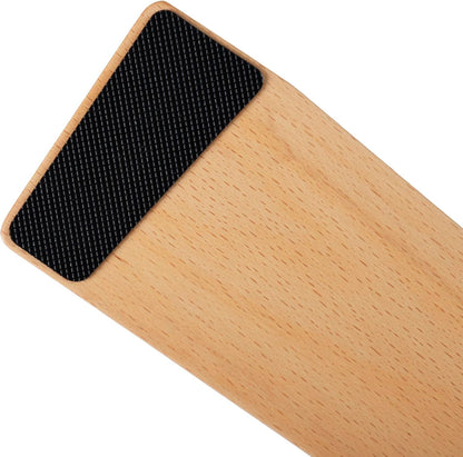 YMDK Wooden Wrist Rest Solid Wood Walnut for Keychron Q13 Pro Mechanical Keyboard