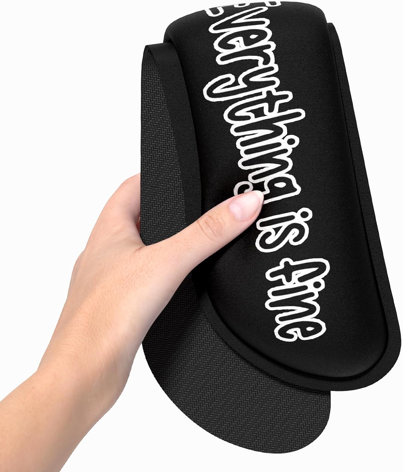 Dapesuom Enlarge Keyboard Wrist Rest, Memory Foam Wrist Cushion for Desk Mat Support, Cute Pain Relief Keyboard Mouse Pad Rests Set with Non-Slip Base for Gaming Laptop Office Computer, Elegant Flower