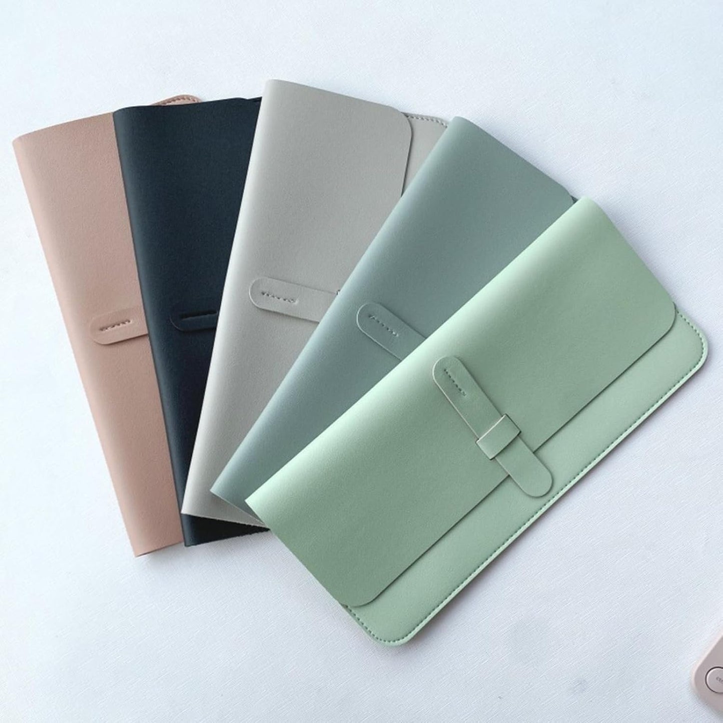 Keyboard Cover Sleeve Carrying Case PU Leathers for Wireless Keyboard Protective Bag Shockproof Case Replacement
