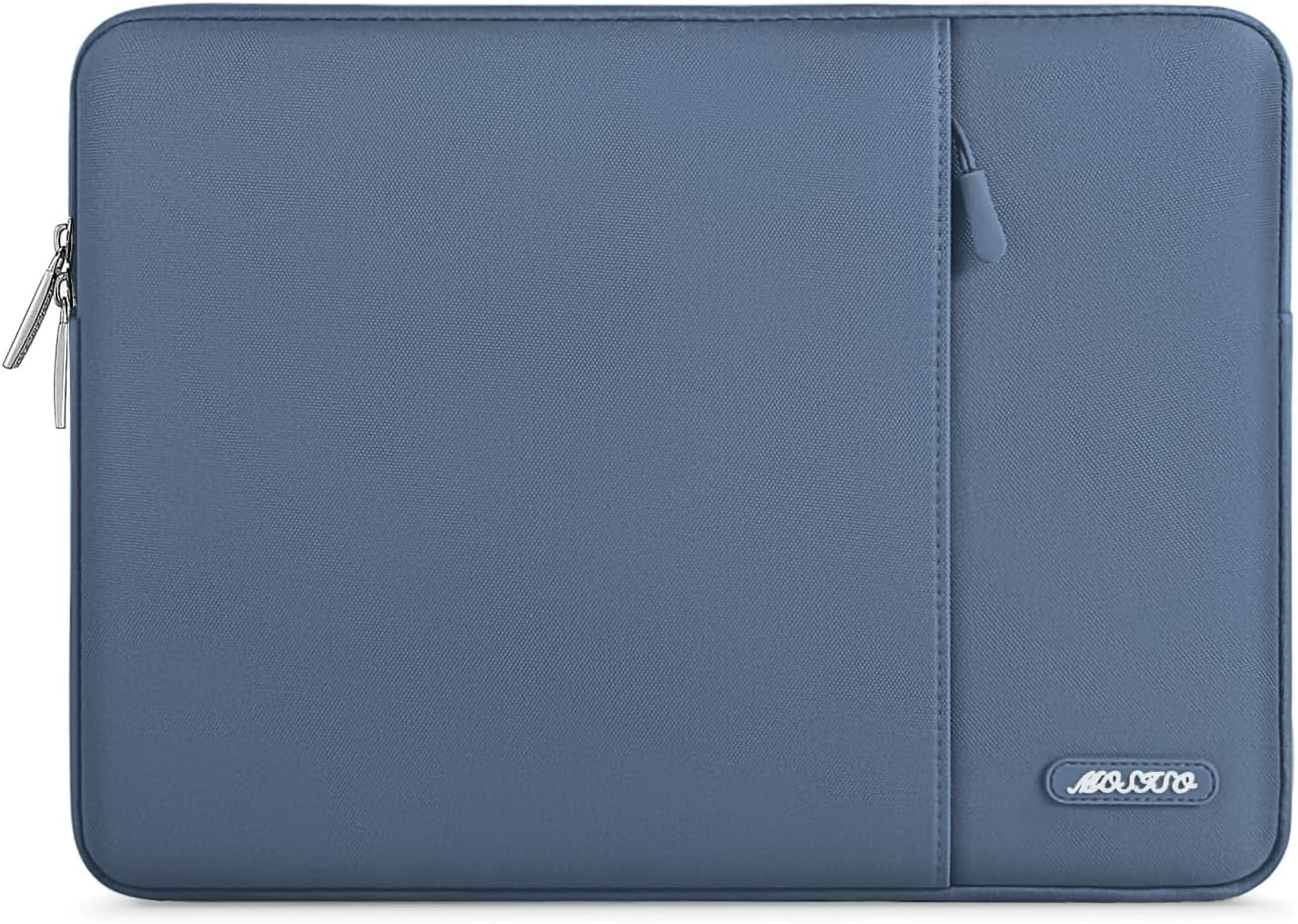 MOSISO Laptop Case 13.3 inch, 13-13.3 inch Laptop Sleeve Compatible with MacBook Air/Pro 13/Pro 14 M5 M4 M3 M2 M1, HP Dell ASUS Lenovo,Polyester Vertical Computer Sleeve Bag with Pocket, Antique Green - Colors B